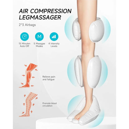 Leg Massager for Circulation and Pain Relief