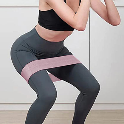 Hip Resistance Bands Anti-Slip - Portable Glute Thigh Elastic Bands