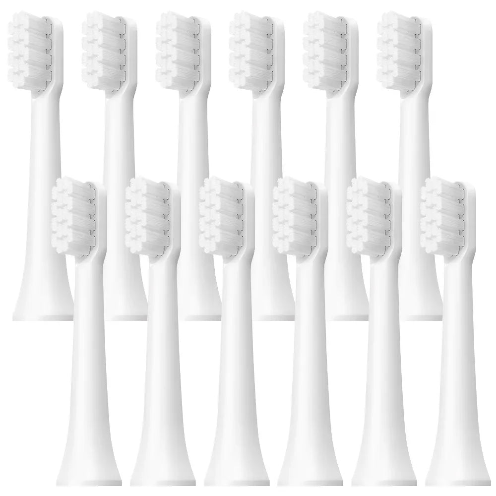 6/12Pcs Replacement Brush Heads T100 Mes603 Electric Toothbrush Vacuum