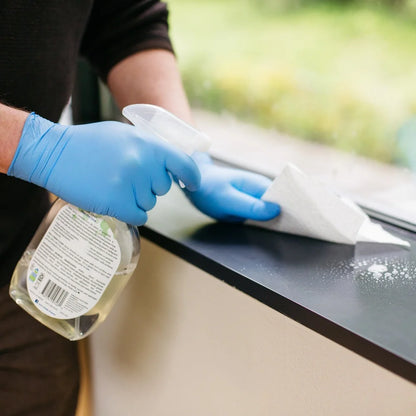 Industrial-Grade Disposable Nitrile Gloves 5-6 mils Powder-Free Latex-Free