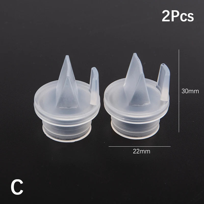 2pcs Duckbill Valve Breast Pump Backflow Protection