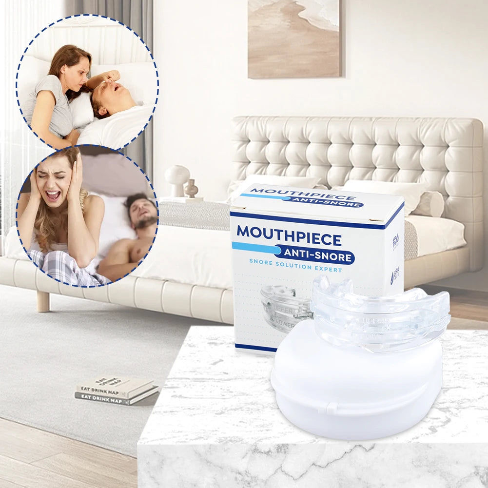 New Mouth Guard Anti-Snoring Teeth Bruxism - helps with Sleep and Apnea