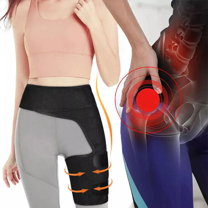 Adjustable Hip Braces Men Women Inguinal Support belt for Pulled Groin Muscle