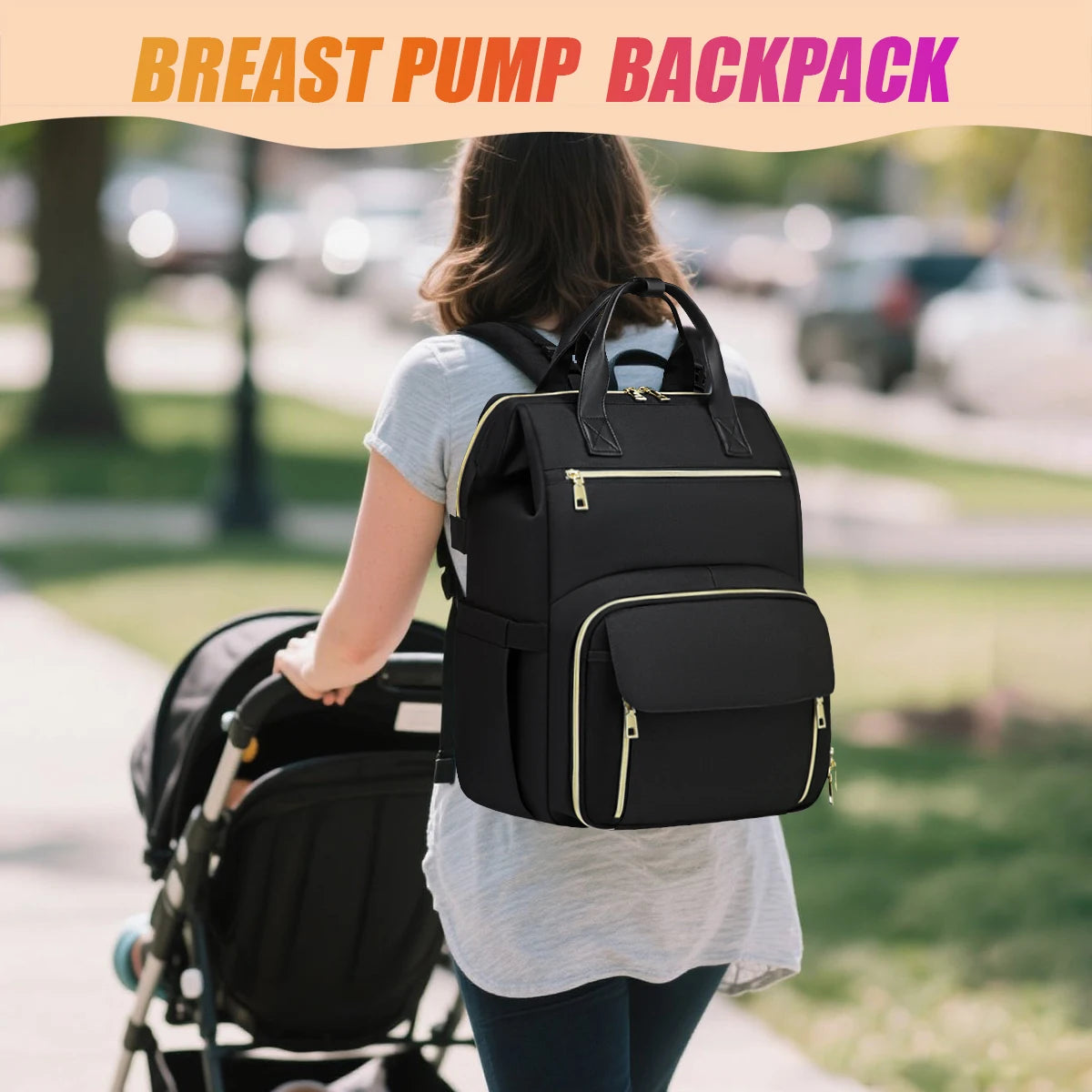 Multipurpose Baby Diaper Bag for Travel And Large Storage