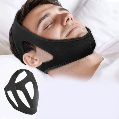 Adjustable Triangular Chin Strap Mouth Breathing Prevention Jaw Support