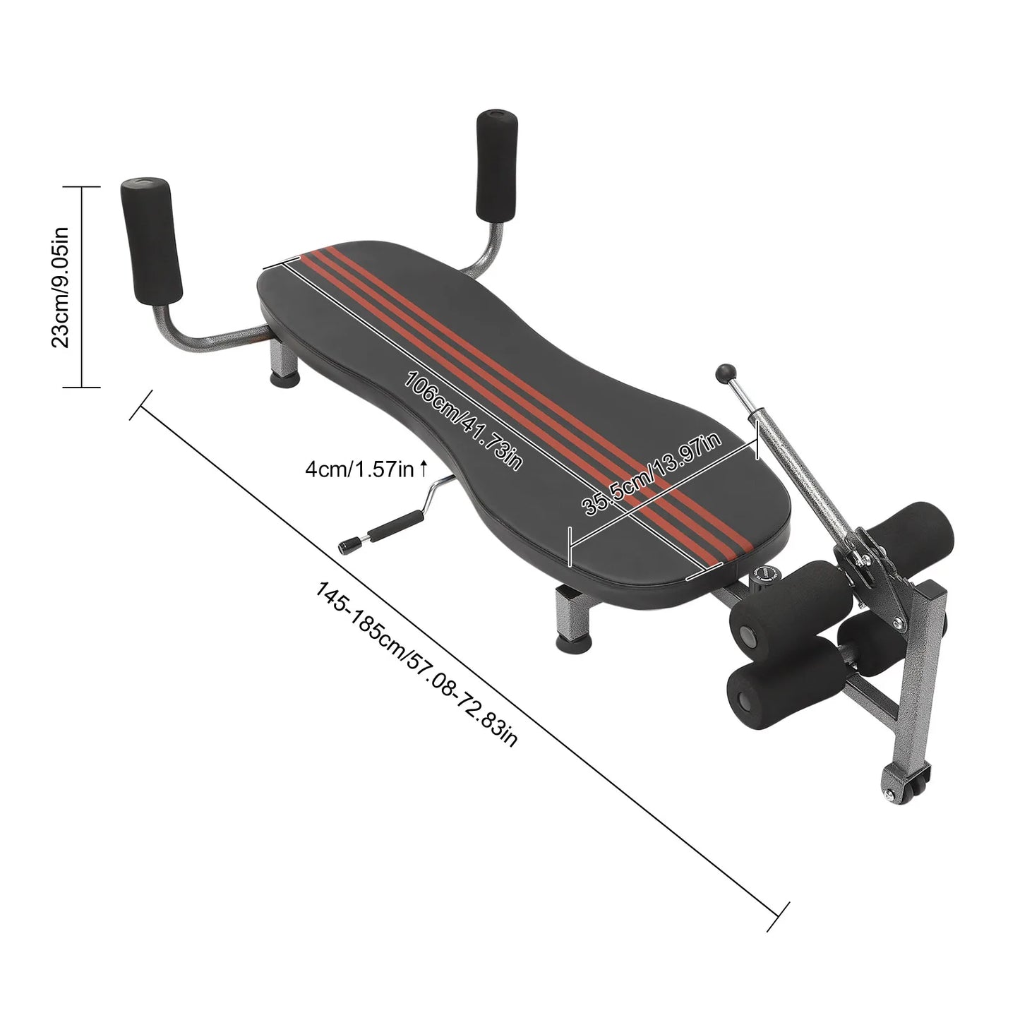Back Stretch Decompression Bench Inversion Table Workout Bench