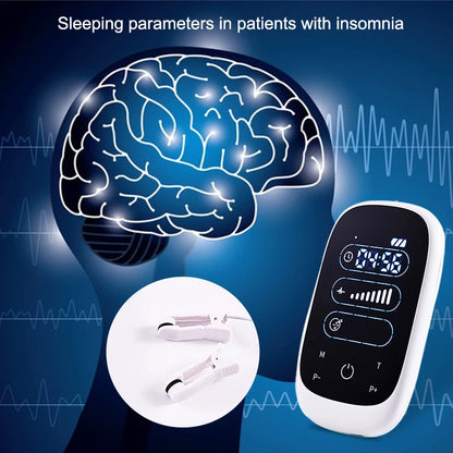 Brain Electronic Therapy Stimulation Device Massage Ear Clip for Insomnia Cure.