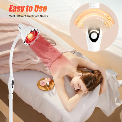 Adjustable Infrared Heat Lamp for Muscle and Joint Pain Relief