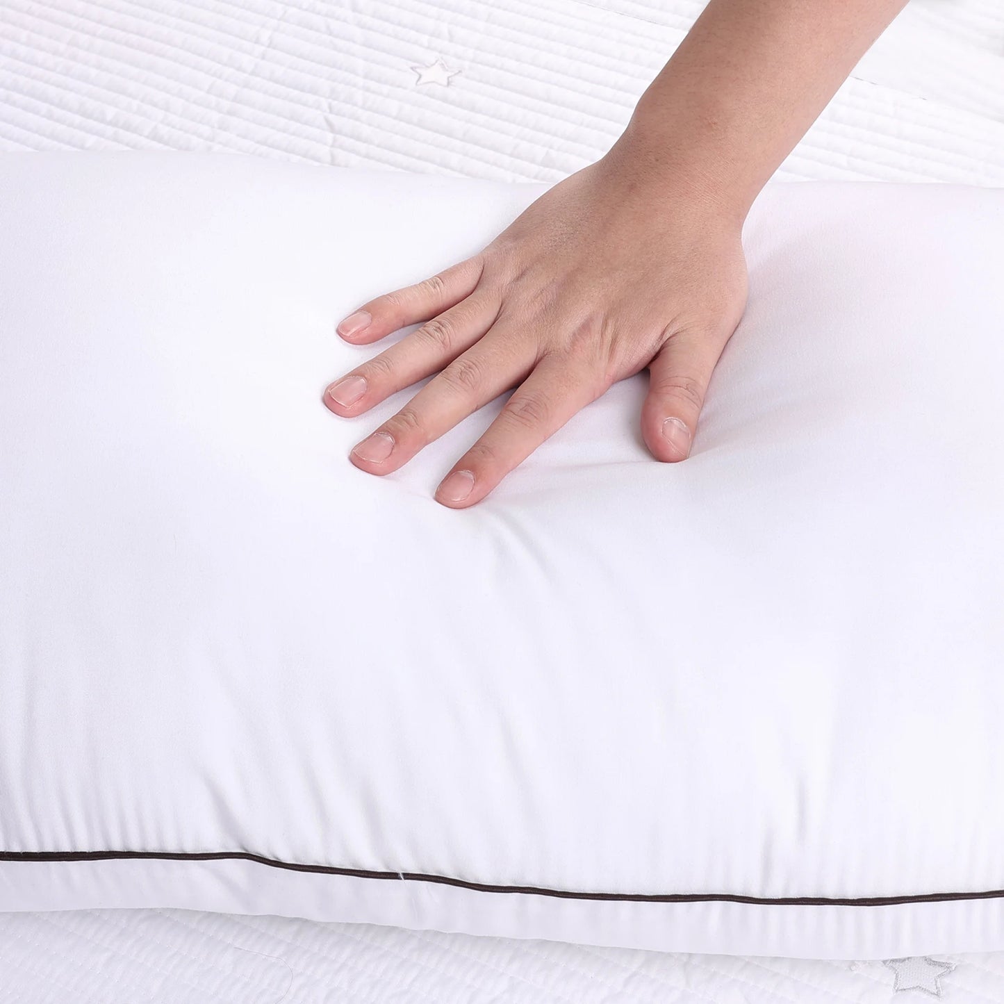 luxury pillow, high pillow core, no collapse deep sleep neck supports