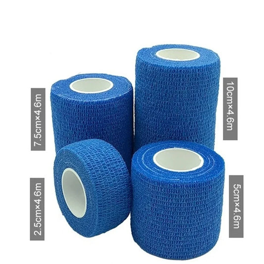 Waterproof Bandage for First Aid Kit. Security Self-Adhesive Elastic Bandage