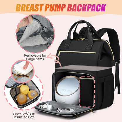Multipurpose Baby Diaper Bag for Travel And Large Storage